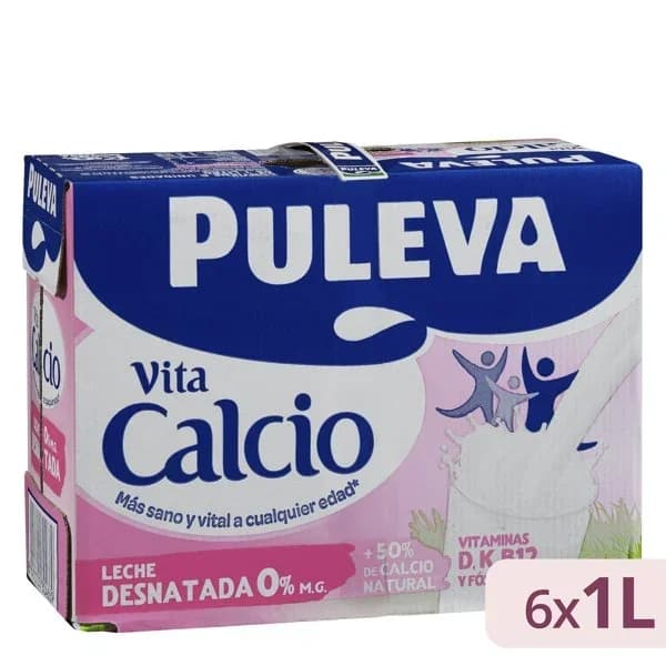 Leche Desnatada Calcio Brik 1L - 0.88 l - Imagen del producto en Findit