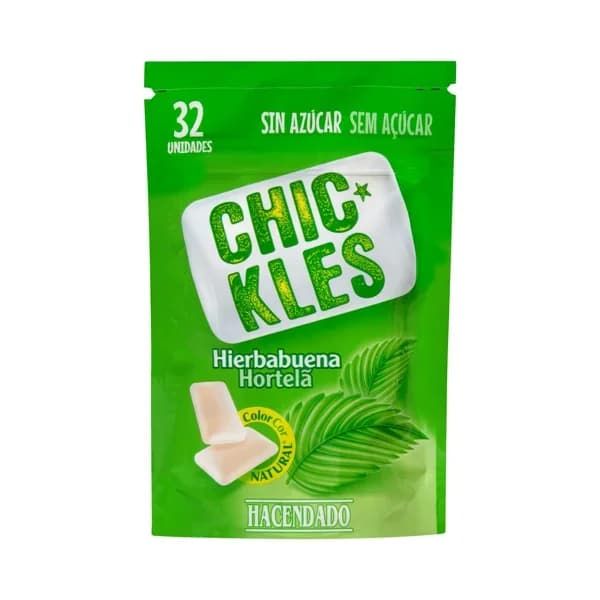 Chicles hierbabuena gragea Hacendado - 0.05 kg - Imagen del producto en Findit