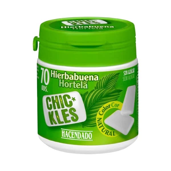 Chicles hierbabuena gragea Hacendado - 0.1 kg - Imagen del producto en Findit