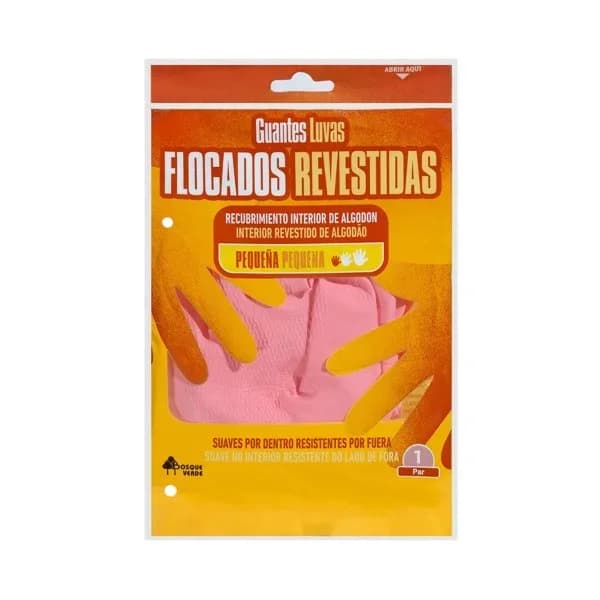 Guantes de látex Bosque Verde talla pequeña - 1 ud - Imagen del producto en Findit