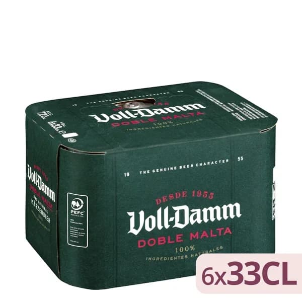 Cerveza doble malta Voll-Damm - 1.98 l - Imagen del producto en Findit