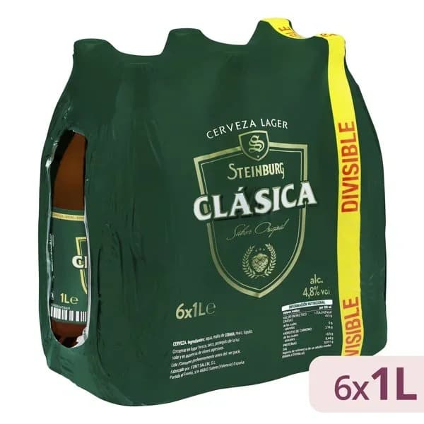 Cerveza Clásica Steinburg - 1 ud - Imagen del producto en Findit