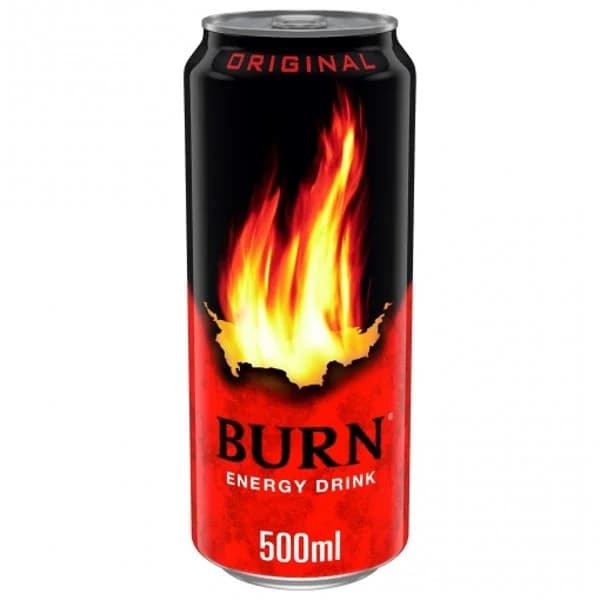 Burn Original Bebida Energética lata 50 cl. - 0.5 l - Imagen del producto en Findit