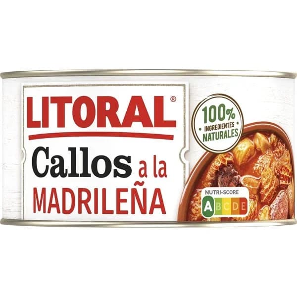 Callos a la madrileña Litoral sin gluten 370 g. - 0.37 kg - Imagen del producto en Findit