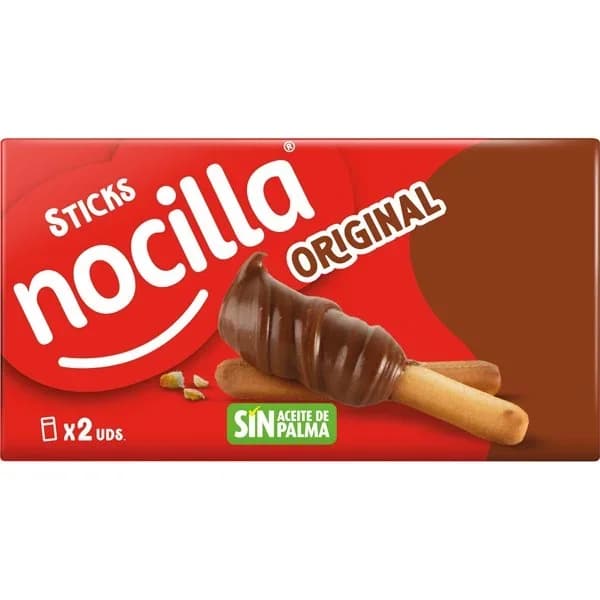 Crema de Cacao con Palitos de Galleta 2 x 30G - 0.06 kg - Imagen del producto en Findit