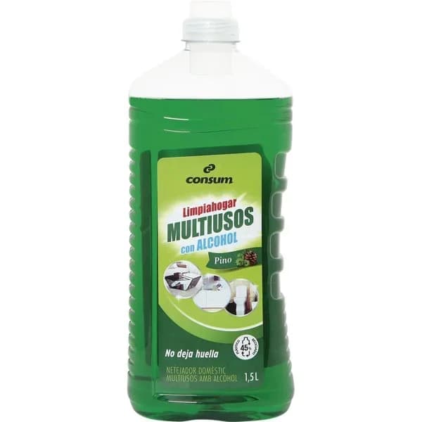 Limpiahogar Multiusos Pino Alcohol - 1.5 l - Imagen del producto en Findit