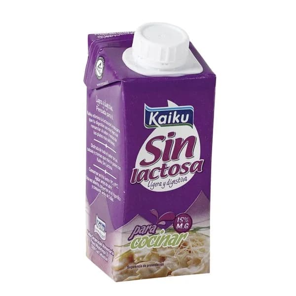 Nata líquida para cocinar sin lactosa 200 ml - 0.2 l - Imagen del producto en Findit