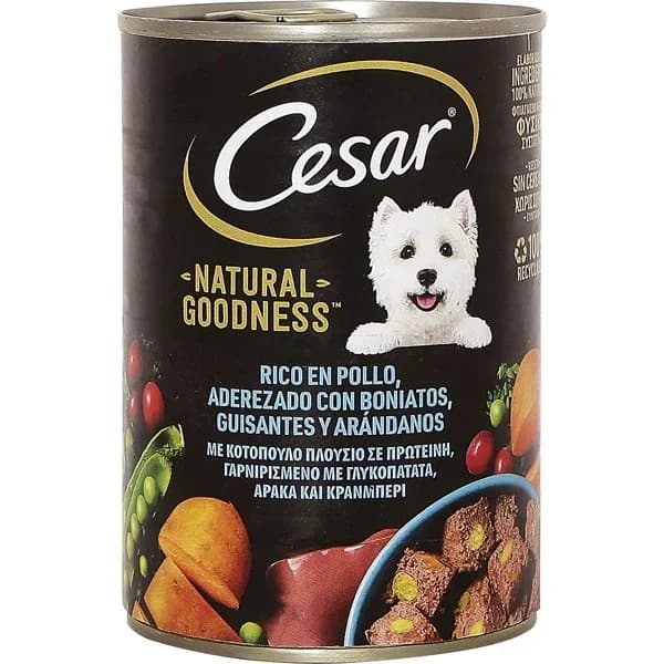 Comida para perro pollo con verduras 400 g - 0.4 kg - Imagen del producto en Findit