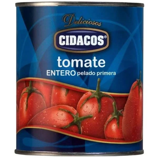 Tomate Entero Pelado 820G - 0.24 kg - Imagen del producto en Findit