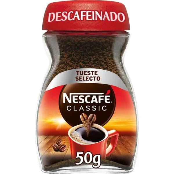 Café soluble descafeinado 50 g - 0.05 ud - Imagen del producto en Findit