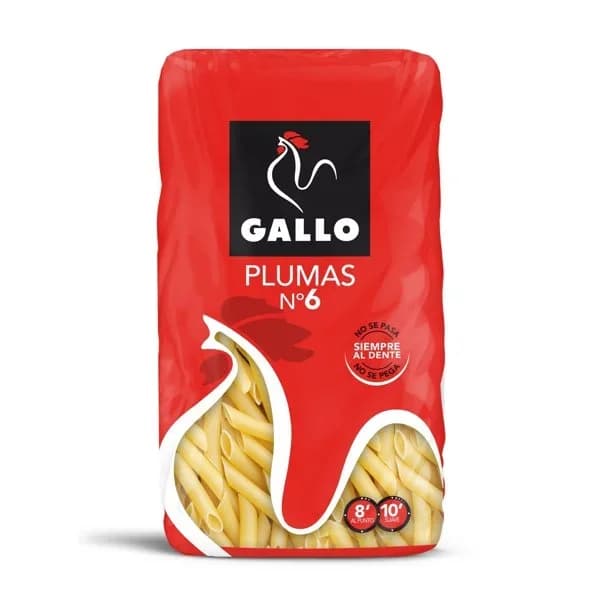 Pasta Pluma 6 450G - 1 ud - Imagen del producto en Findit