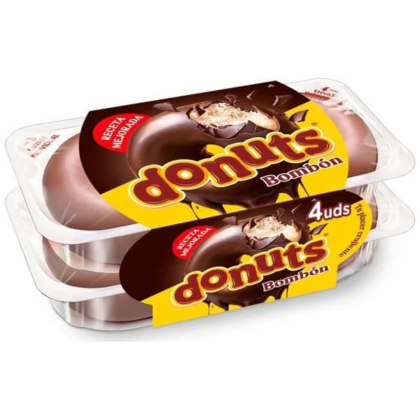 Donuts bombón DONUTS, 4 uds, paquete 220 g - 0.22 kg - Imagen del producto en Findit