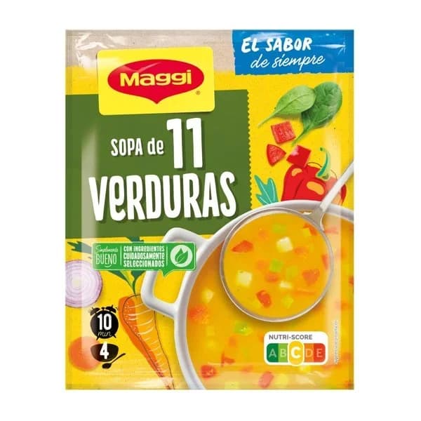 Sopa Deshidratada 11 Verduras 53G - 0.05 kg - Imagen del producto en Findit