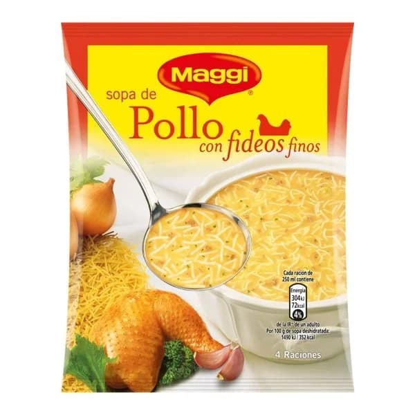Sopa Deshidratada Pollo con Fideos 82G - 0.08 kg - Imagen del producto en Findit