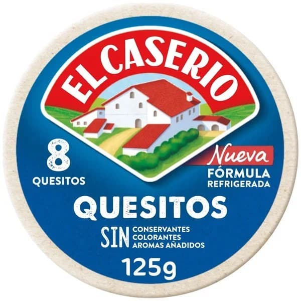 Queso Cremoso Porciones 125G - 0.25 kg - Imagen del producto en Findit