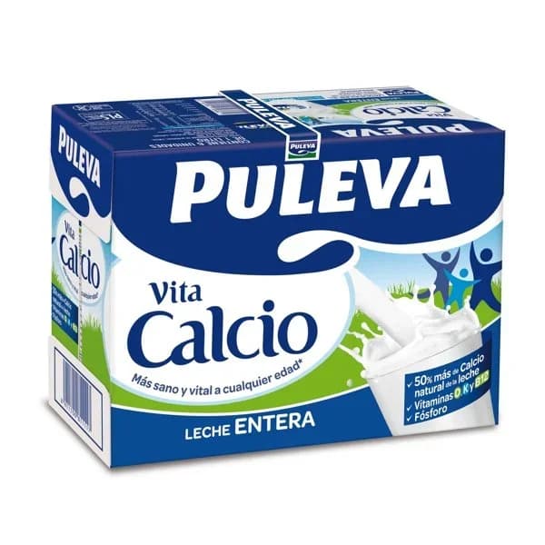 Leche Entera Calcio Brik 1L - 1 l - Imagen del producto en Findit