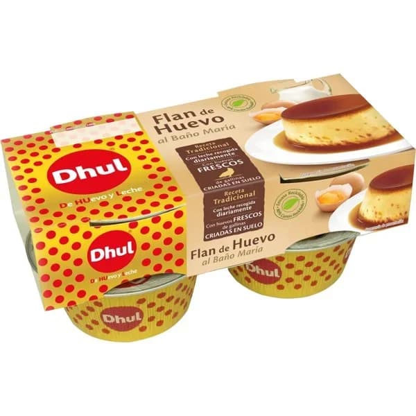 Flan de Huevo 4UD - 0.44 kg - Imagen del producto en Findit