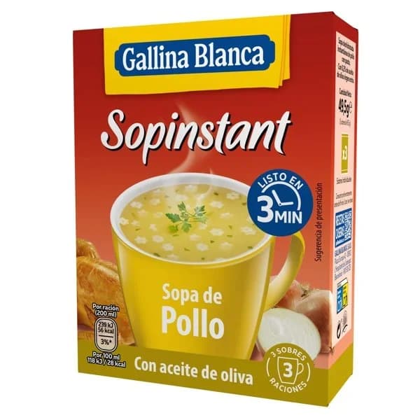 Sopa Deshidratada Sopinstant Pollo 42G - 1 ud - Imagen del producto en Findit
