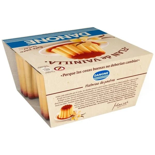 Flan de Vainilla 4UD - 0.4 kg - Imagen del producto en Findit