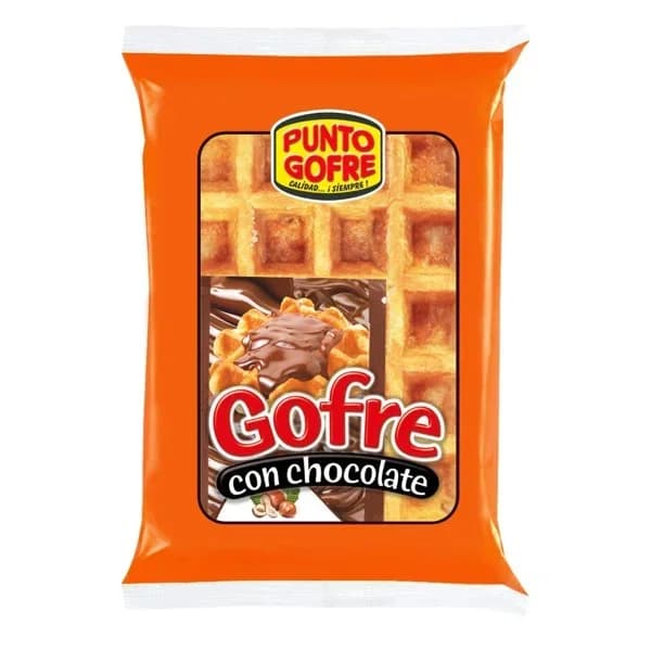 Gofre con Chocolate - 0.14 kg - Imagen del producto en Findit