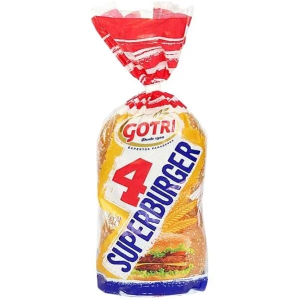 Pan Burger Super 4UD - 1 ud - Imagen del producto en Findit