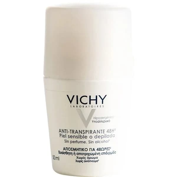 Desodorante piel muy sensible VICHY, roll on 50 ml - 0.05 l - Imagen del producto en Findit