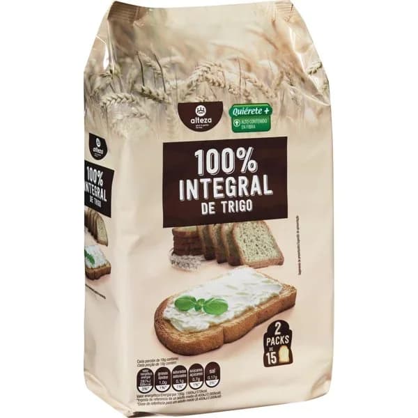 Pan Tostado Integral 270G - 0.27 kg - Imagen del producto en Findit