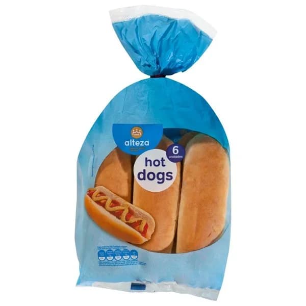Pan Hot Dog Bocatas 6UD - 0.33 kg - Imagen del producto en Findit