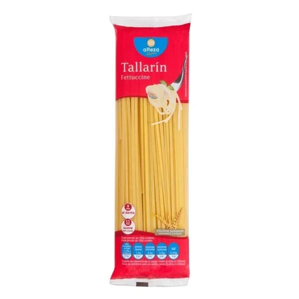 Pasta Tallarín 500G - 0.5 kg - Imagen del producto en Findit