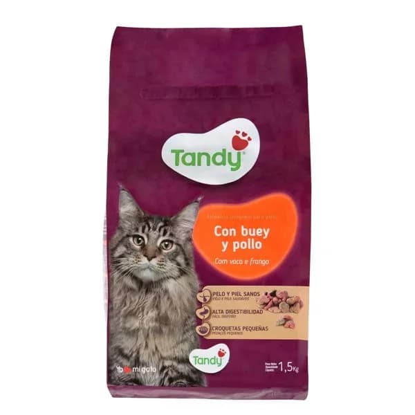 Comida Seca Gato Carne 1,5KG - 1.5 kg - Imagen del producto en Findit