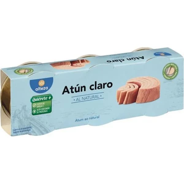 Atún Claro al Natural 3 x 80G - 0.24 kg - Imagen del producto en Findit