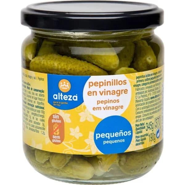 Pepinillo Pequeño 345G - 0.34 kg - Imagen del producto en Findit