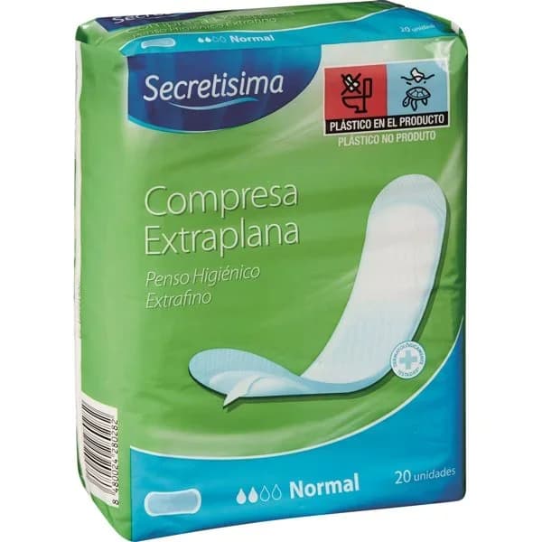 Compresa Normal Extraplana - 1 ud - Imagen del producto en Findit