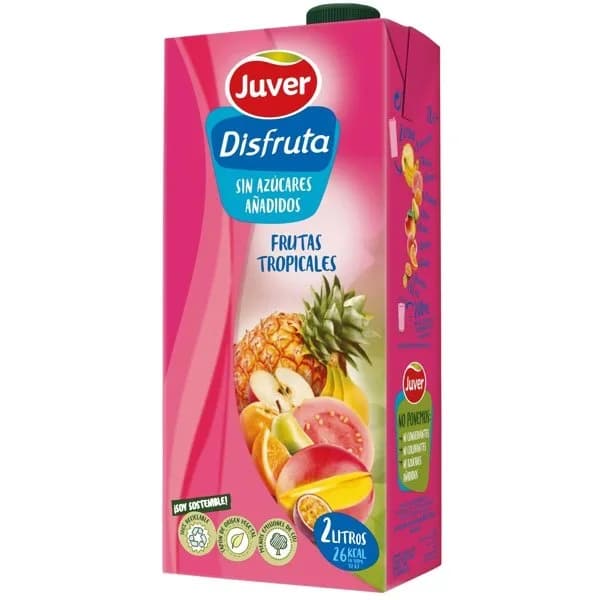 Néctar de frutas tropicales sin azúcar 2 l - 2 l - Imagen del producto en Findit