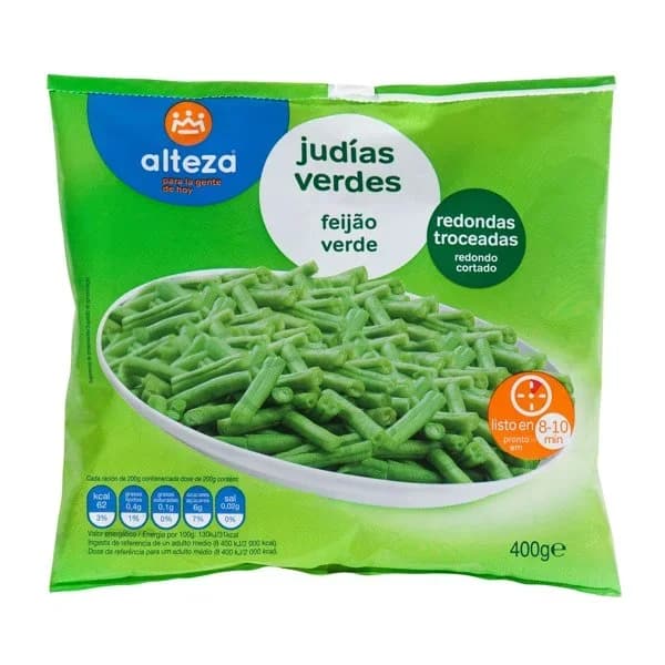 Judía Redonda Congelada 400G - 0.4 kg - Imagen del producto en Findit