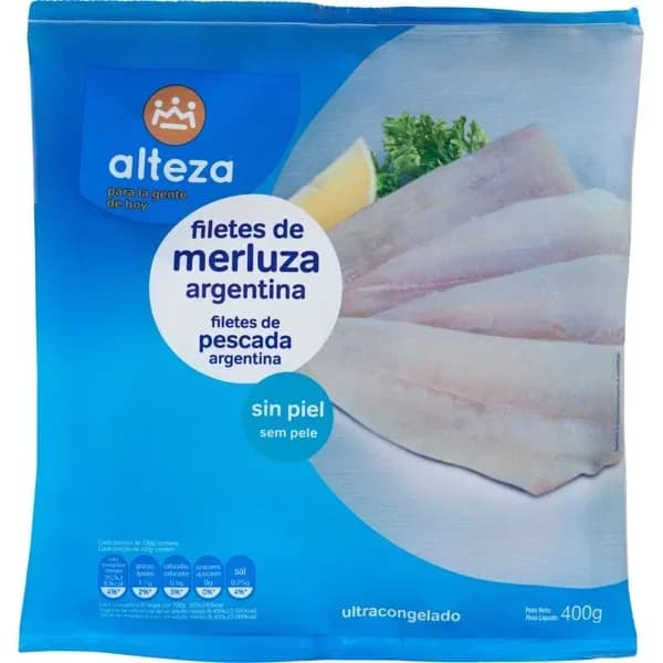 Merluza Fielete Congelada 400G - 0.4 kg - Imagen del producto en Findit