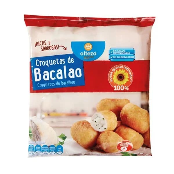 Croqueta de Bacalao Congelado 500G - 0.5 kg - Imagen del producto en Findit