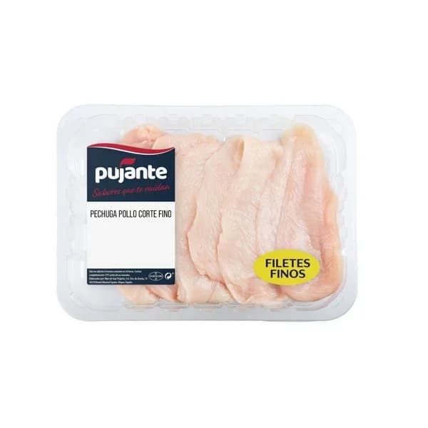Pechuga de Pollo Filete Fino Bandeja €/KG - 1 kg - Imagen del producto en Findit