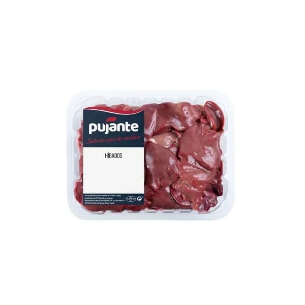 Hígado de Pollo Bandeja €/KG - 1 kg - Imagen del producto en Findit