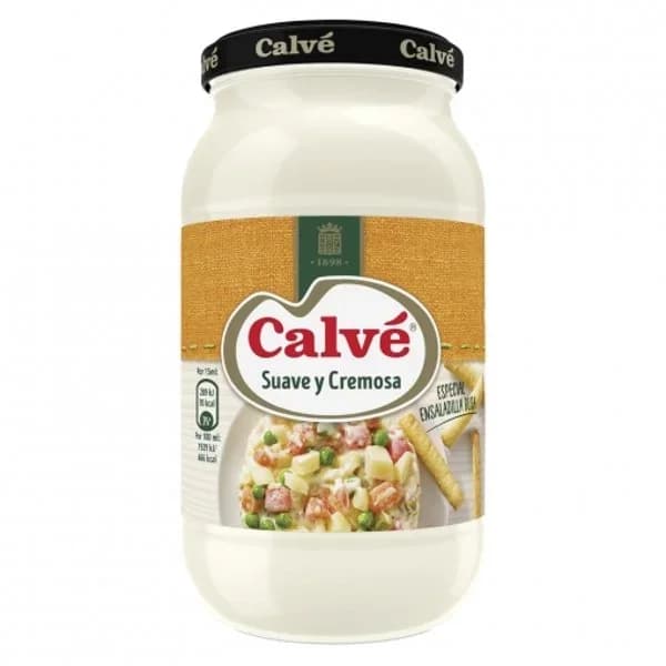 Salsa fina suave y cremosa CALVE, frasco 450 ml - 0.45 l - Imagen del producto en Findit