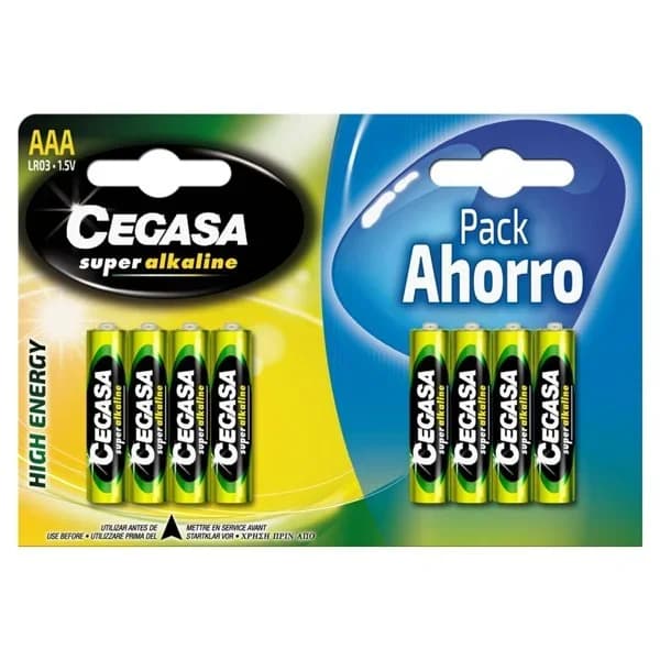 Pila Alcalina LR03 8UD - 8.01 ud - Imagen del producto en Findit