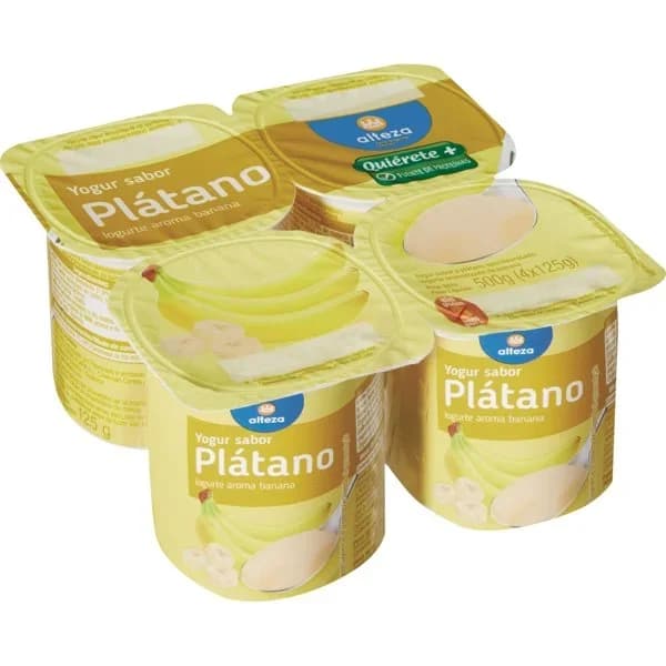 Yogur Plátano 4UD - 1 ud - Imagen del producto en Findit