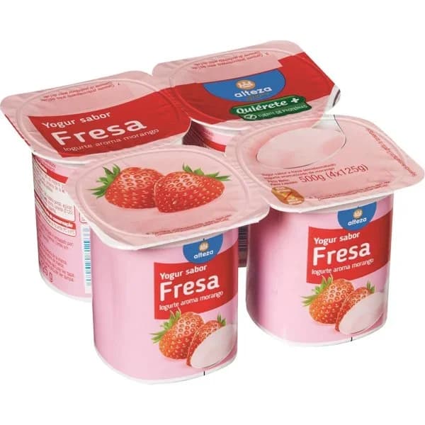 Yogur Fresa 4UD - 1 ud - Imagen del producto en Findit