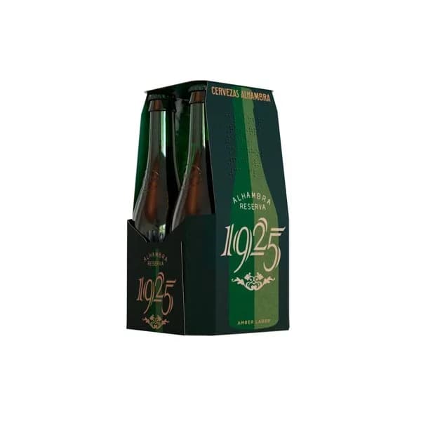 Cerveza Rubia Reserva 1925 Botellín 4 x 330ML - 1.32 l - Imagen del producto en Findit
