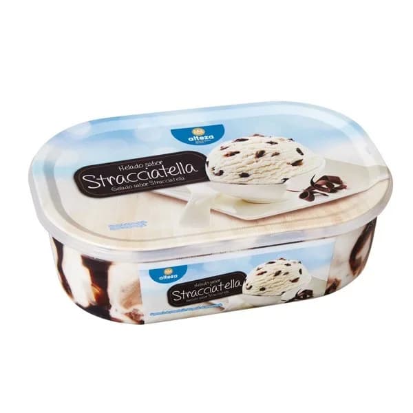 Helado Stracciatella Tarrina 900ML - 0.9 l - Imagen del producto en Findit