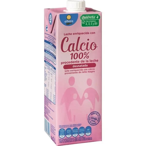 Leche Desnatada Calcio Brik 1L - 1 l - Imagen del producto en Findit