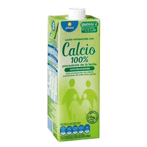 Leche Semidesnatada Calcio Brik 1L - 1 l - Imagen del producto en Findit