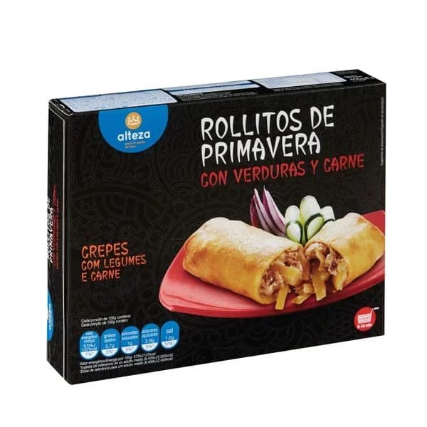 Rollito Primavera Verdura Carne Congelado - 1 ud - Imagen del producto en Findit