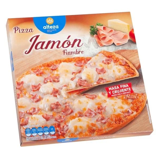 Pizza Jamón y Queso Congelada 350G - 0.34 kg - Imagen del producto en Findit