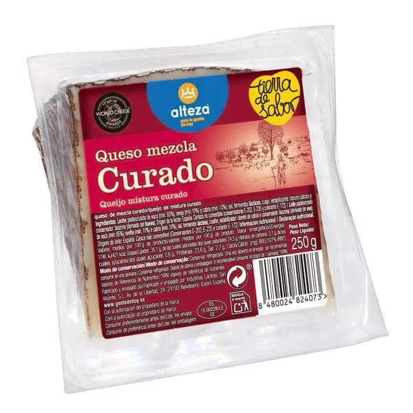 Queso Curado Cuña 250G - 0.25 kg - Imagen del producto en Findit